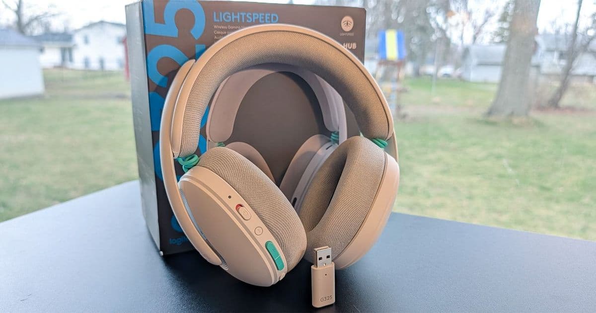 Logitech G325 Lightspeed Wireless Gaming Headset Review: Comfort Meets Performance at $80