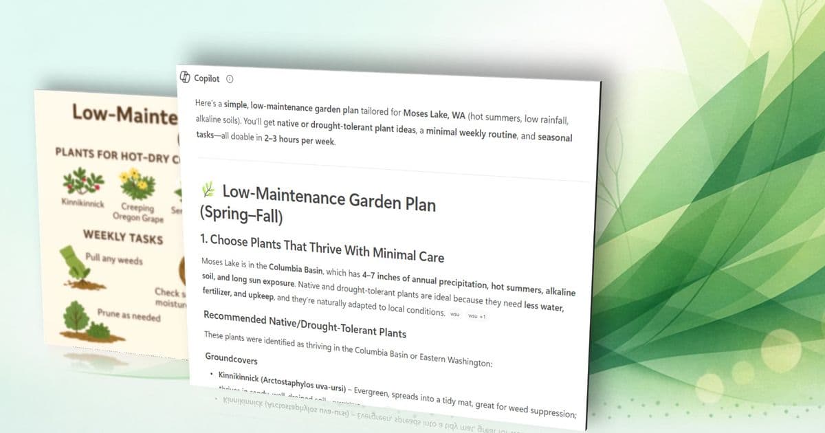 Microsoft Copilot: Your AI Garden Design Assistant for Spring 2025