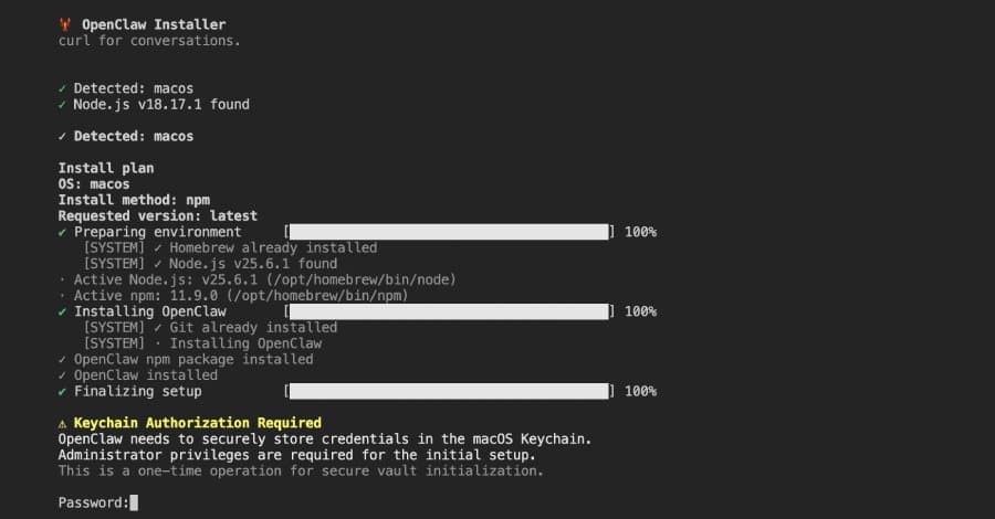 Malicious npm Package Poses as OpenClaw Installer to Deploy RAT and Steal macOS Credentials