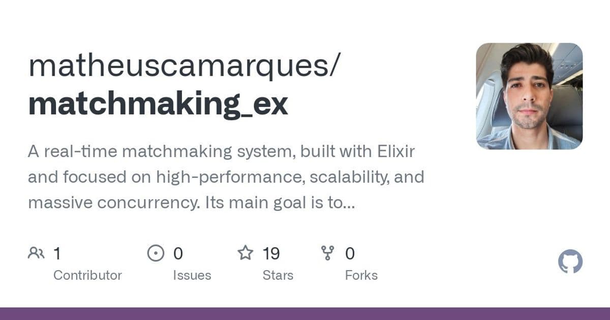 MatchmakingEx: Elixir's OTP-Powered Solution for Robust Player Coordination