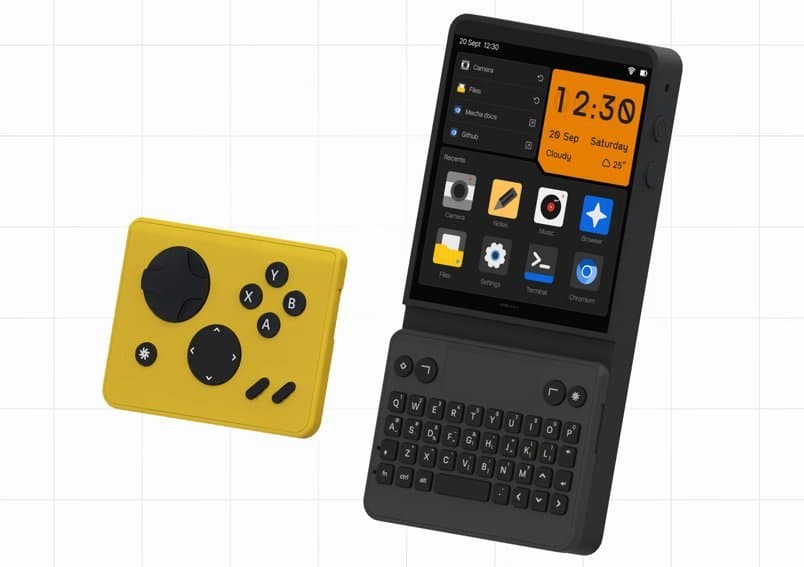 Mecha Comet Modular Linux Handheld Launches on Kickstarter