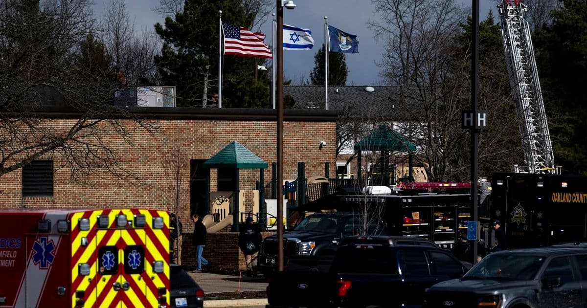 Michigan synagogue attack investigated as 'targeted act' on Jewish community