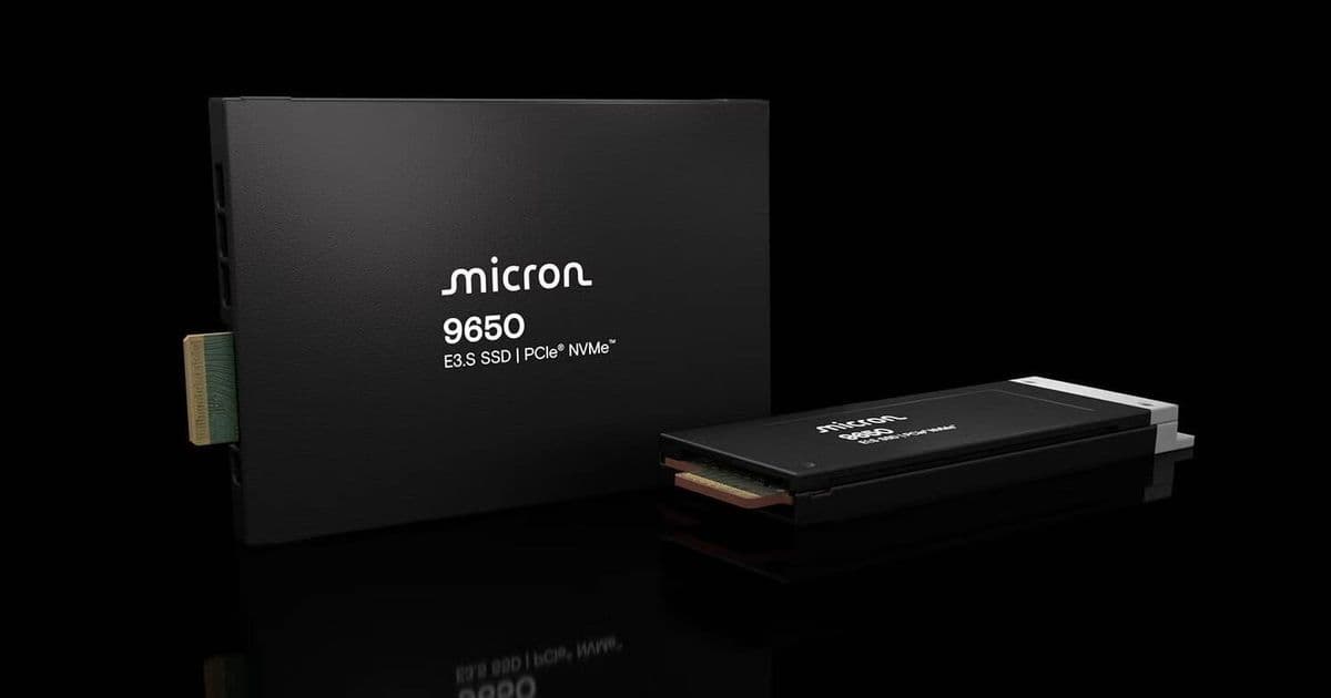 Micron's PCIe 6.0 SSDs Target AI Datacenters, Not Consumer PCs
