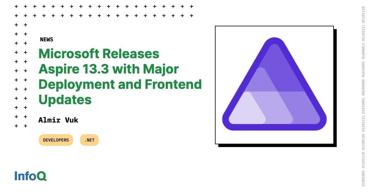 Microsoft Aspire 13.3 Expands Deployment Automation and Front‑End Support – What It Means for Multi‑Cloud Strategies