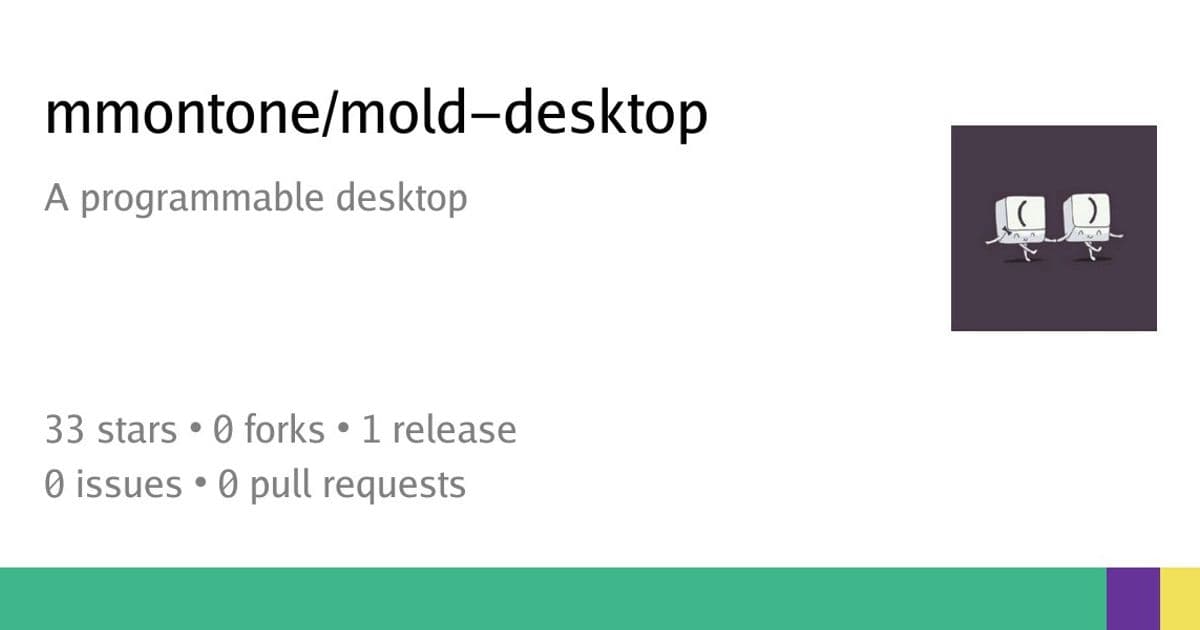 Mold Desktop: A Programmable Desktop in Common‑Lisp