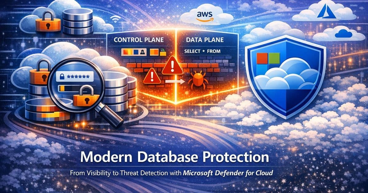 Modern Database Protection: From Visibility to Threat Detection with Microsoft Defender for Cloud