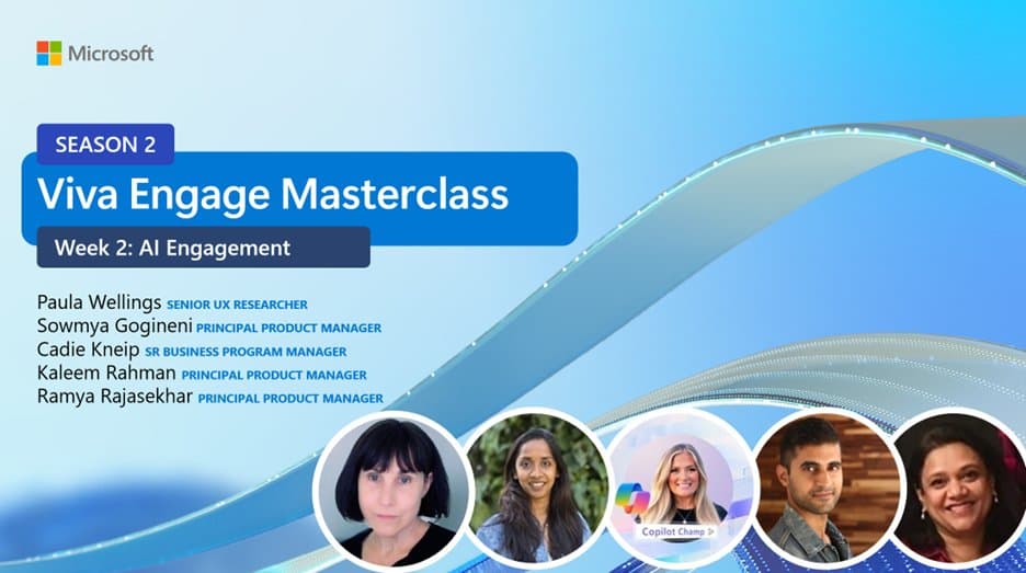 AI-Powered Engagement in Viva Engage: Scaling Human Connection Through Technology