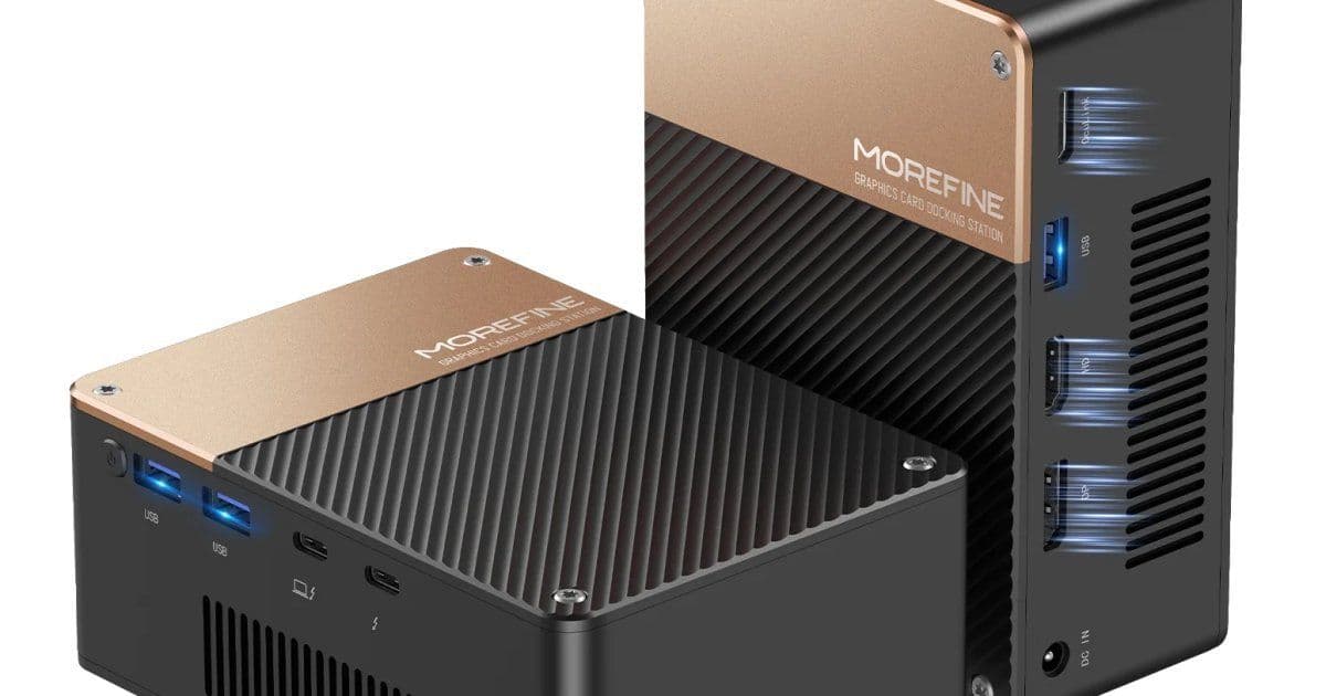 MOREFINE G2 Graphics Dock: RTX 5060Ti in a Portable Package with Questionable Value