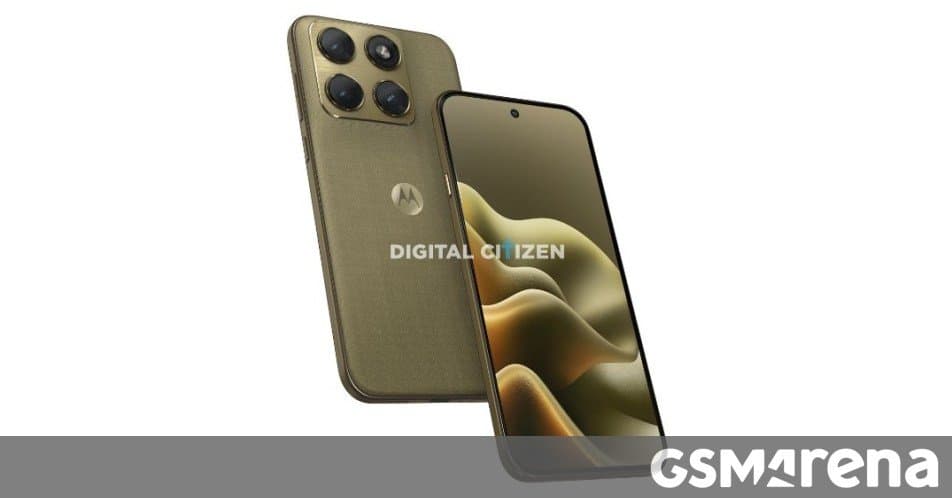 Motorola Edge (2026) spotted with flat screen and triple‑camera module in new renders