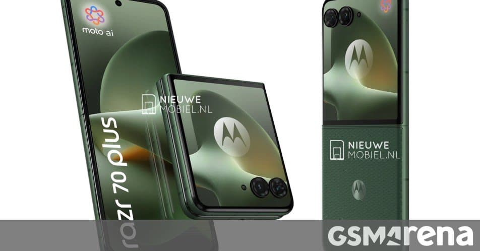 Motorola Razr 70 Plus Leaks with Official Renders, Global Expansion Confirmed