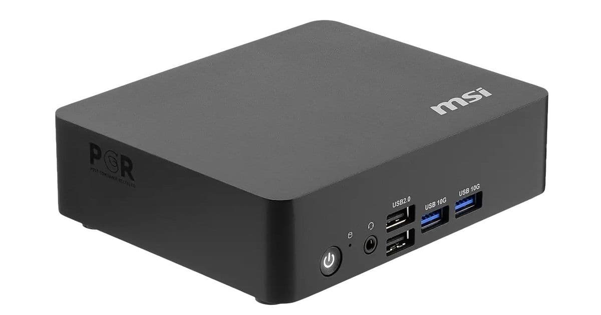 MSI's New Twin Lake Mini PCs Offer Active and Passive Cooling Options