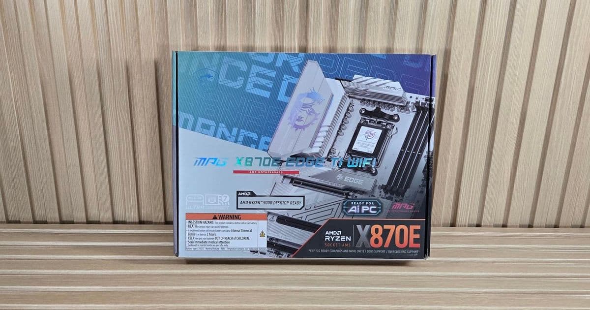 MSI MPG X870E Edge Ti Wifi Review: A Budget-Friendly X870E with a Distinctive Silver-White Aesthetic