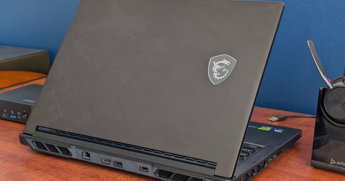 MSI Raider 16 Max HX Shows Arrow Lake Still Has Muscle, If You Can Feed It Enough Power