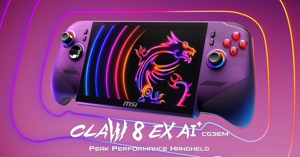MSI Claw 8 AI+ CG3EM: Intel's New Contender in the Handheld Gaming Market