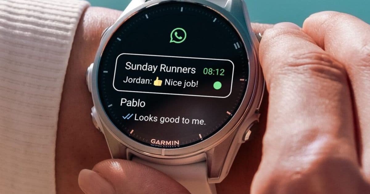 Garmin Smartwatches Get Full WhatsApp Support - But Only on Latest Models