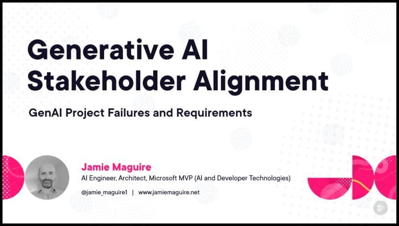 New Pluralsight Course Tackles AI Project Failures with Stakeholder Alignment Framework