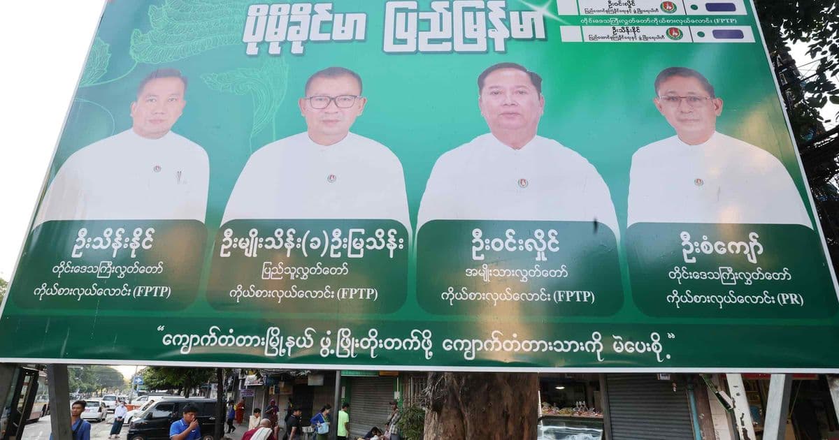 Myanmar's Military-Backed USDP Poised for Dominant Victory in Final Election Phase
