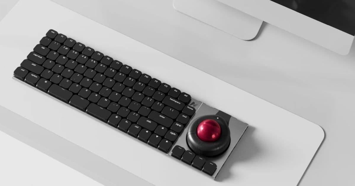 Naya Connect modular keyboard system launches on Kickstarter with touchpad, trackball, and dial add-ons