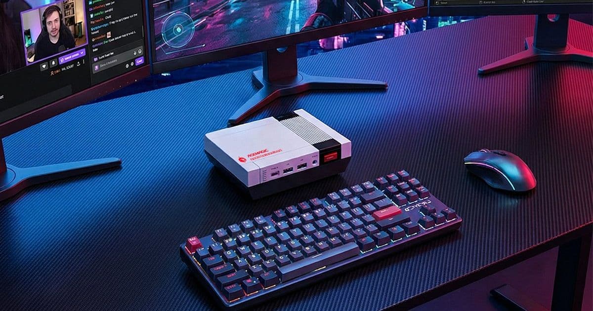 NES-inspired Acemagic Retro X5 launches with powerful AMD APU and eGPU support