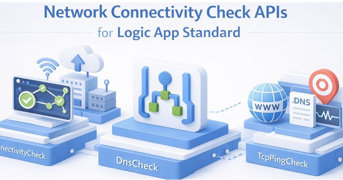 Azure Introduces Network Connectivity APIs for Logic App Standard: A Strategic Approach to Troubleshooting