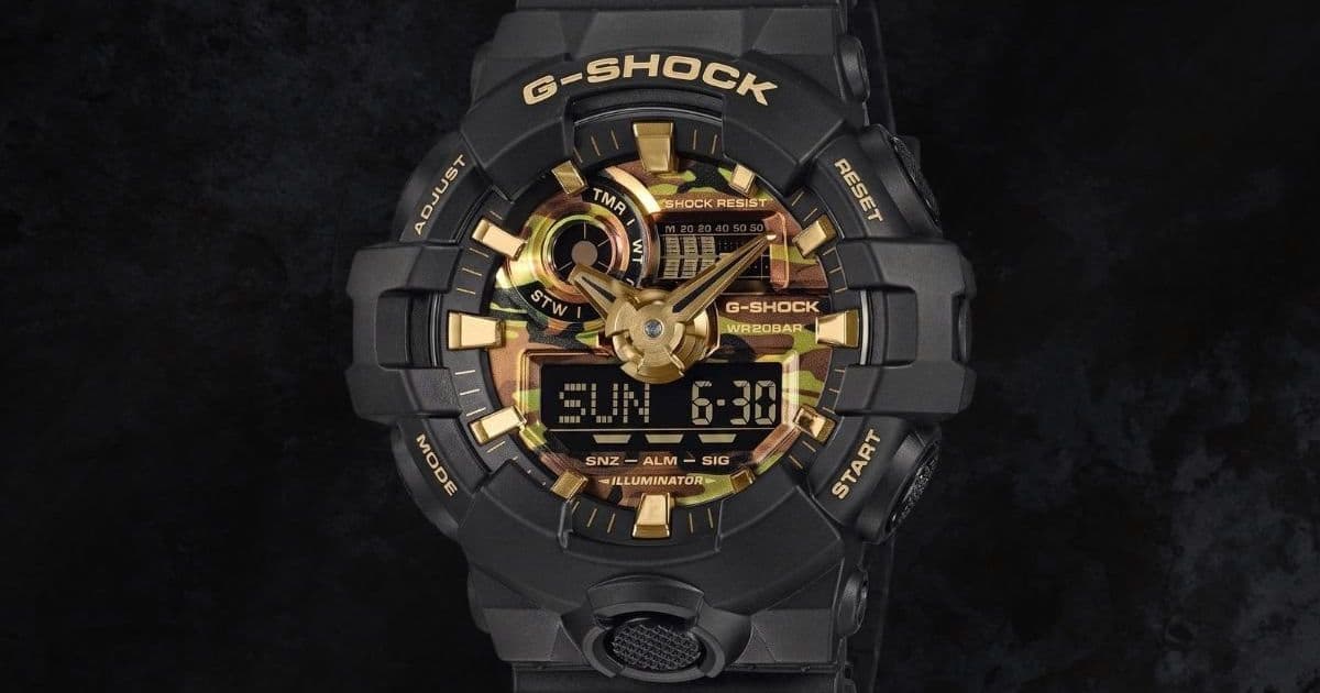 New Casio G-Shock Camouflage Face Watches: DW-6900CF-1 and GA-700CF-1A Detailed Analysis