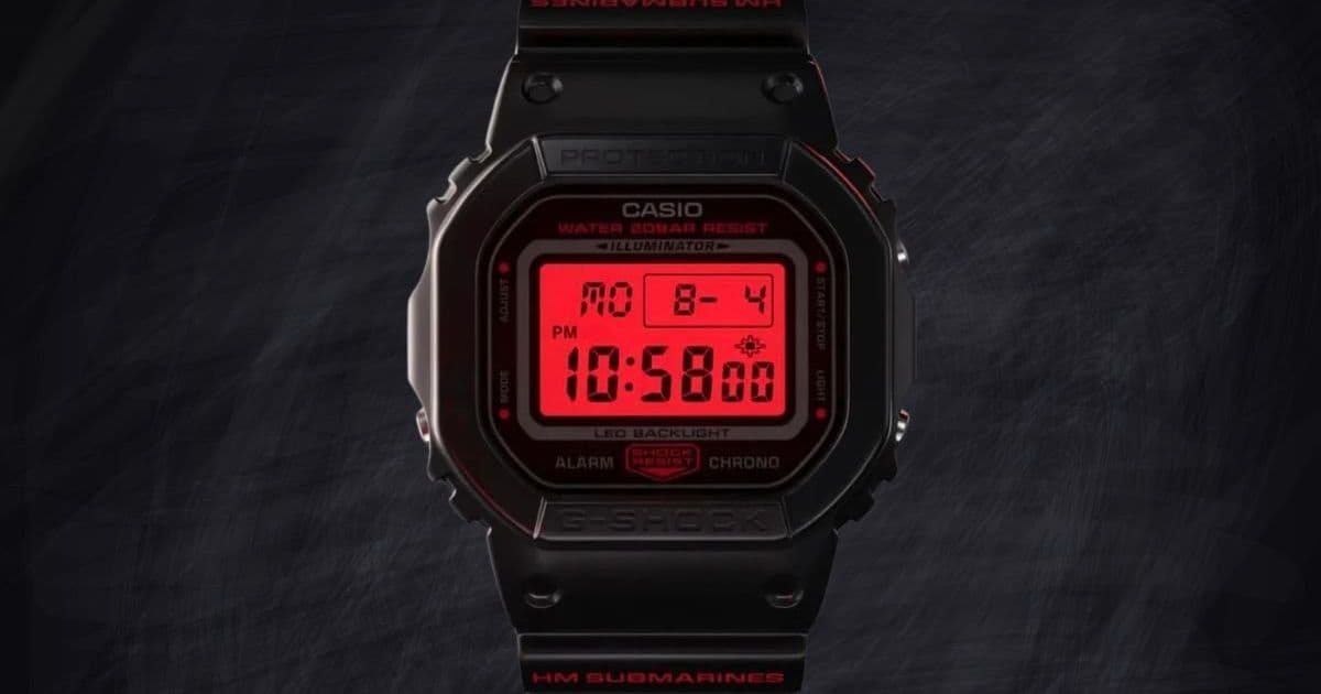 Casio G-Shock Confirms New British Royal Navy Collaboration Watch for Public Release in 2026