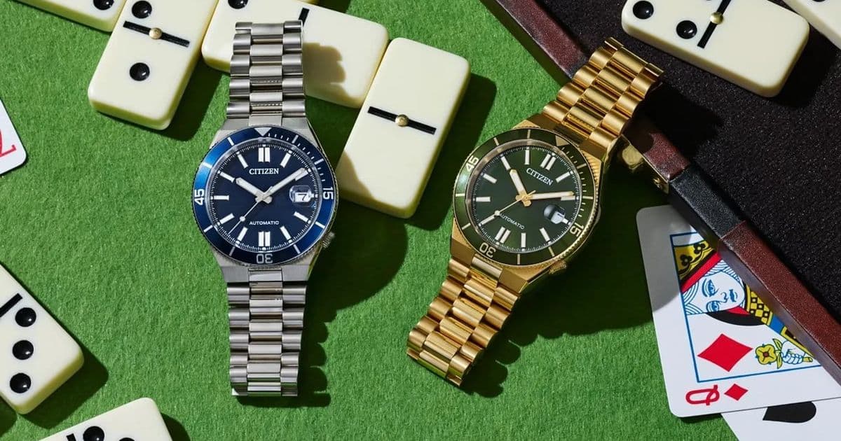 Citizen Tsuyosa Shore RB02 Series Launches with Dive-Style Bezels and Automatic Movements