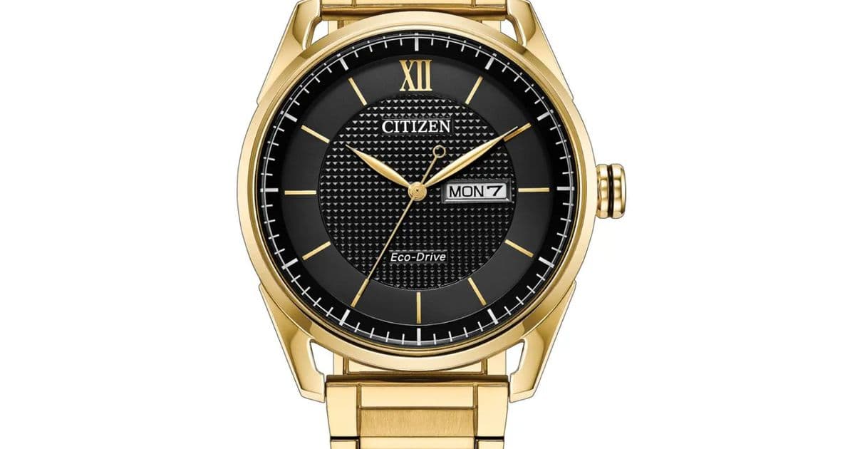 Citizen AW0089-52E: Affordable Gold-Tone Eco-Drive Watch Hits UK Market