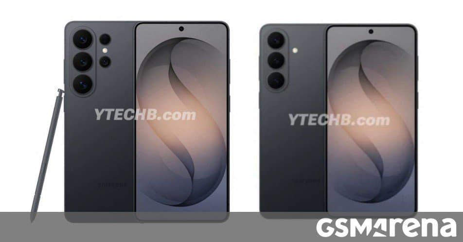 Galaxy S26 Ultra and S26+ Renders Reveal Minor Design Tweaks Ahead of February Launch