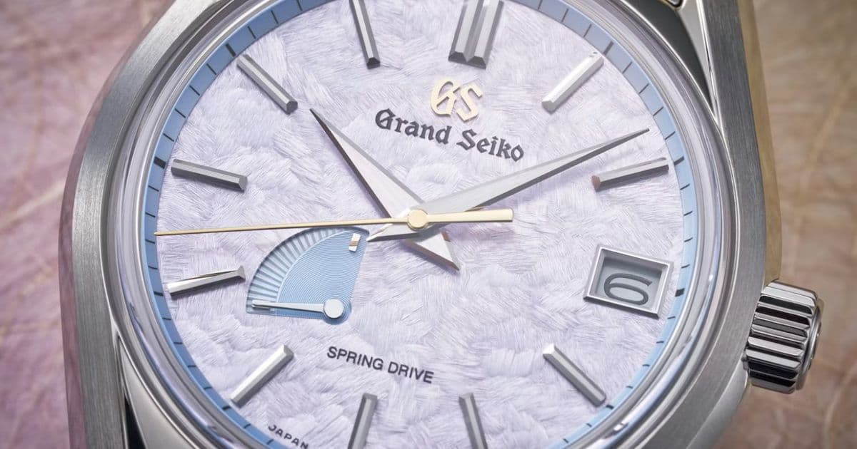 Grand Seiko SBGA521: Limited-Edition Titanium Watch Celebrates Osaka Department Store Reopening