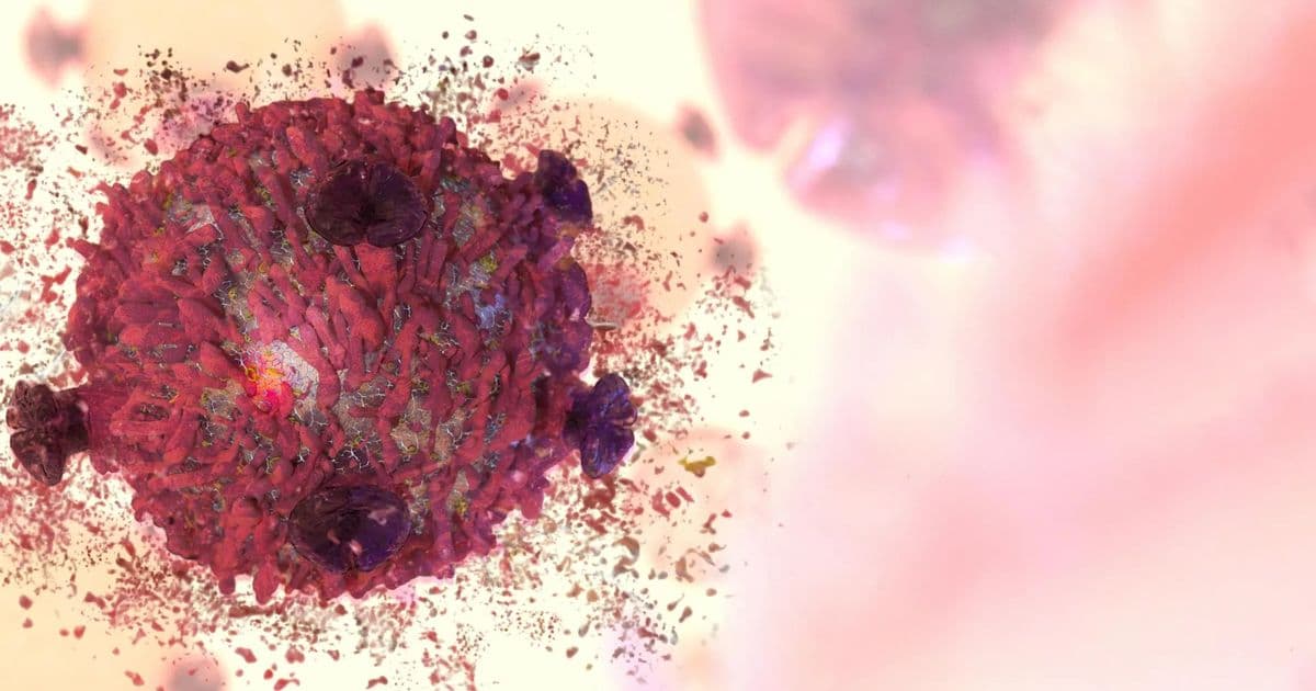 Iron Nanomaterial Delivers Double-Barrel Cancer Attack in Mice