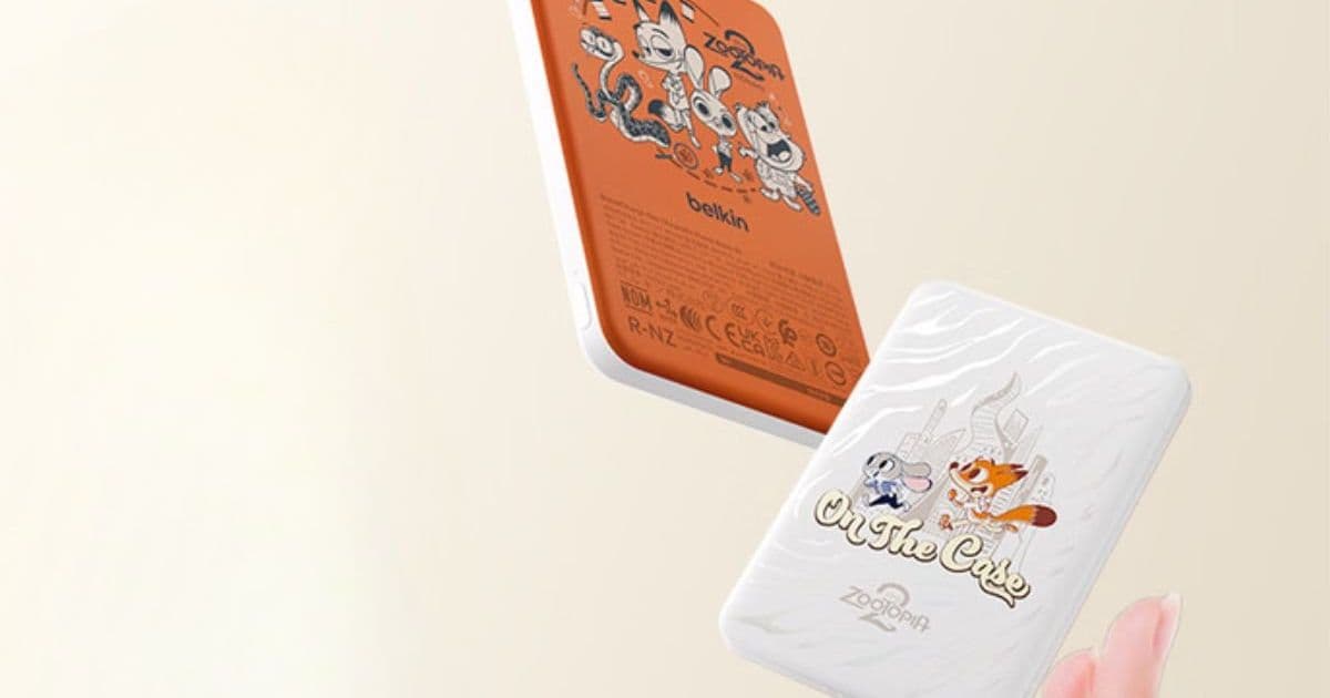 Belkin Launches Zootopia 2-Themed Limited Edition Power Bank in China