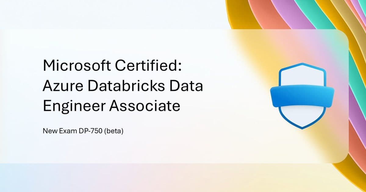 Microsoft Launches Azure Databricks Data Engineer Associate Certification