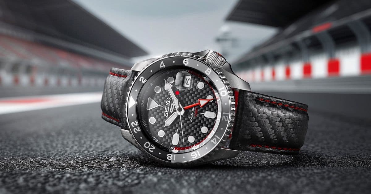 Seiko Launches Limited Edition Supercars GMT Watch with Motorsport Design and Affordable Functionality