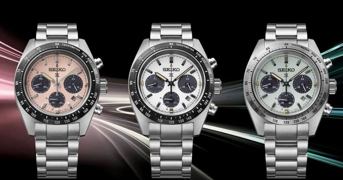Seiko Prospex Speedtimer Chronographs with Sapphire Crystal Now Available