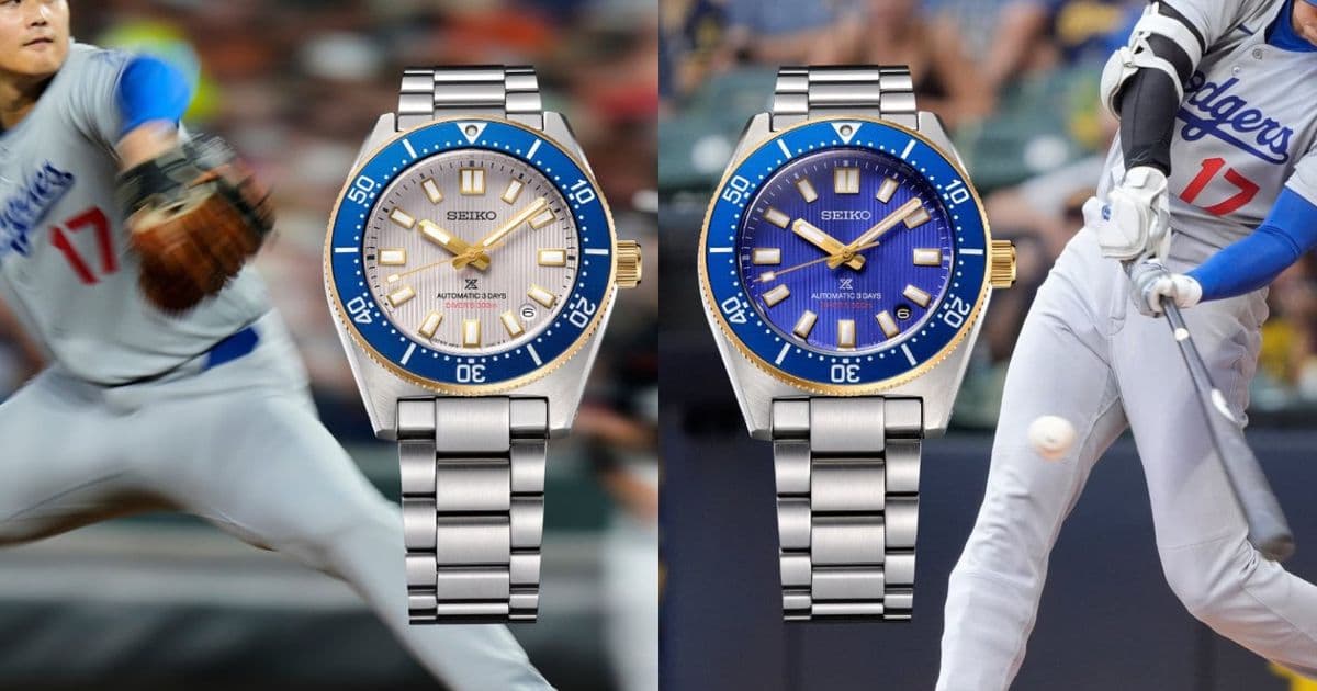 Seiko Launches Limited-Edition Prospex Diver's Watches with Shohei Ohtani Branding