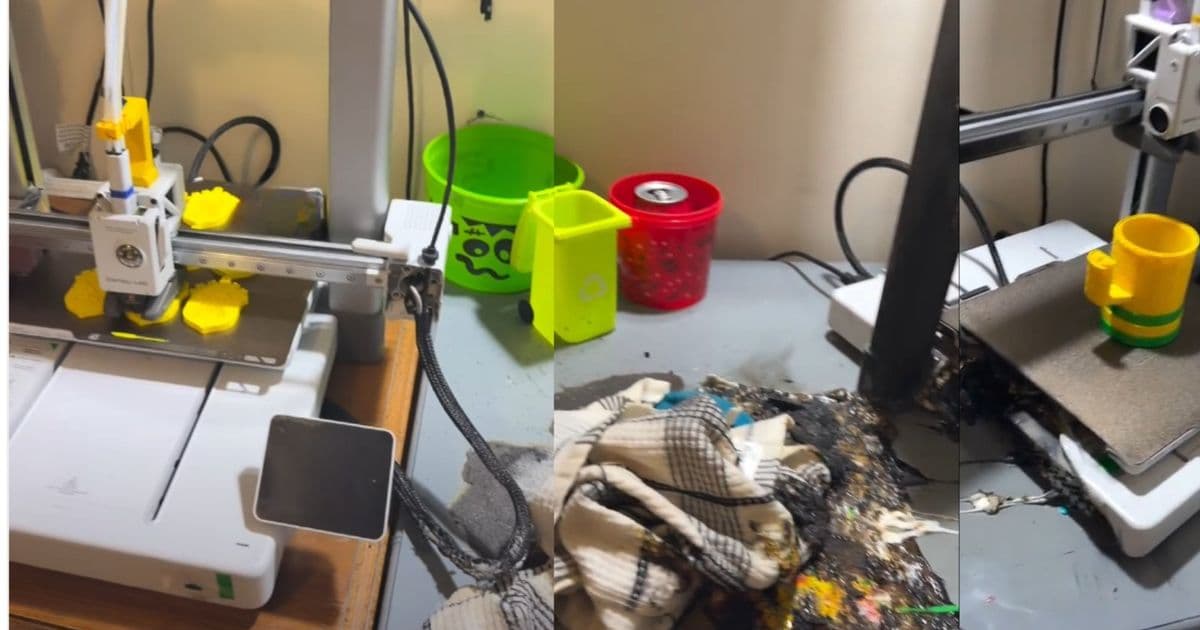 New video of melted Bambu Lab A1 fuels recall debate as experts question NTC thermistor failure
