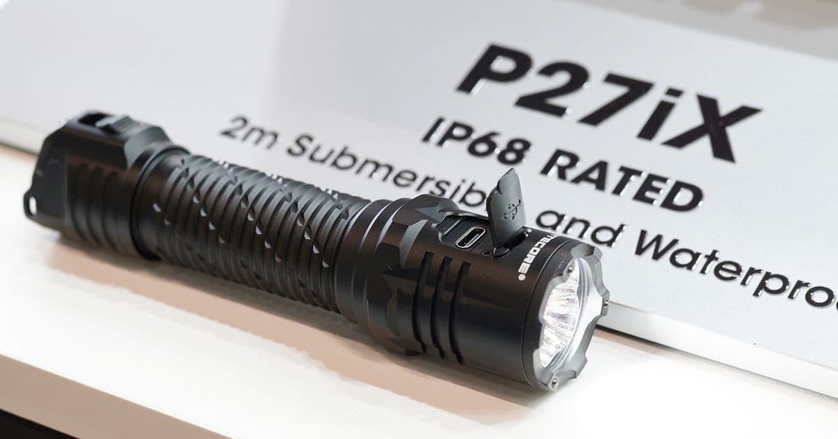 Nitecore P27iX: New EDC flashlight pushes 5,000 lumens and 470‑yard reach