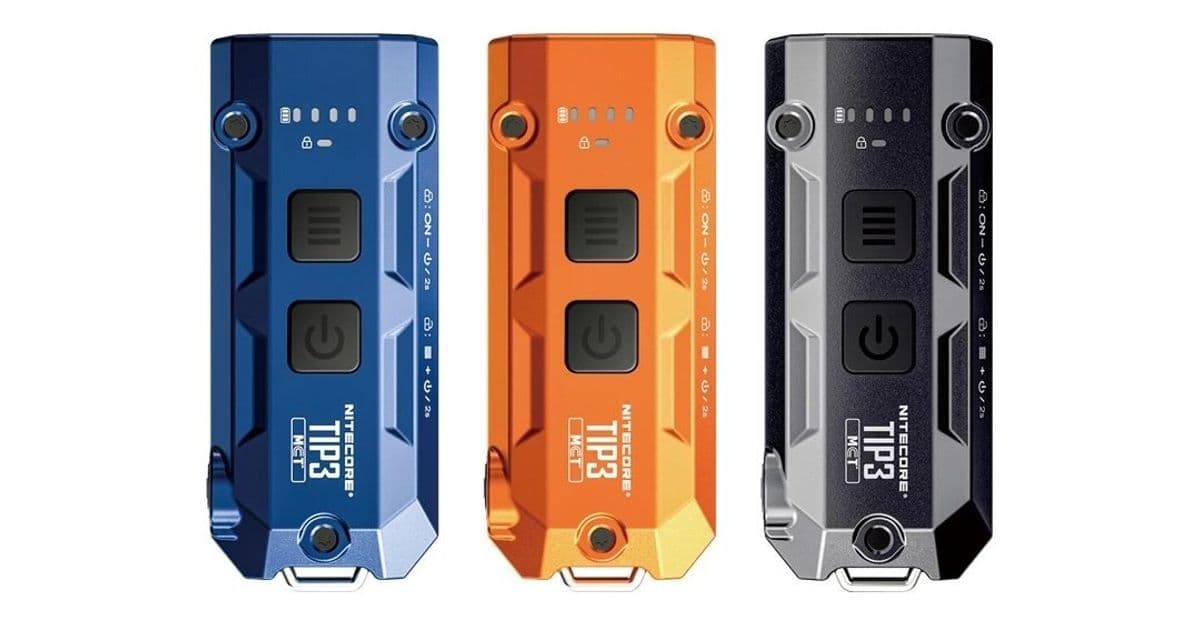 Nitecore TIP3 Review: A Keychain Flashlight with Multi-Color Temperature and Improved Efficiency
