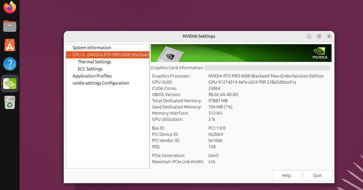 Nouveau vs. NVIDIA R595 Linux Driver For Workstation Graphics Performance