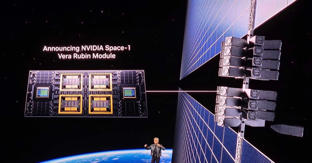 Nvidia's Vera Rubin Space Module Promises 25x AI Compute for Orbital Data Centers