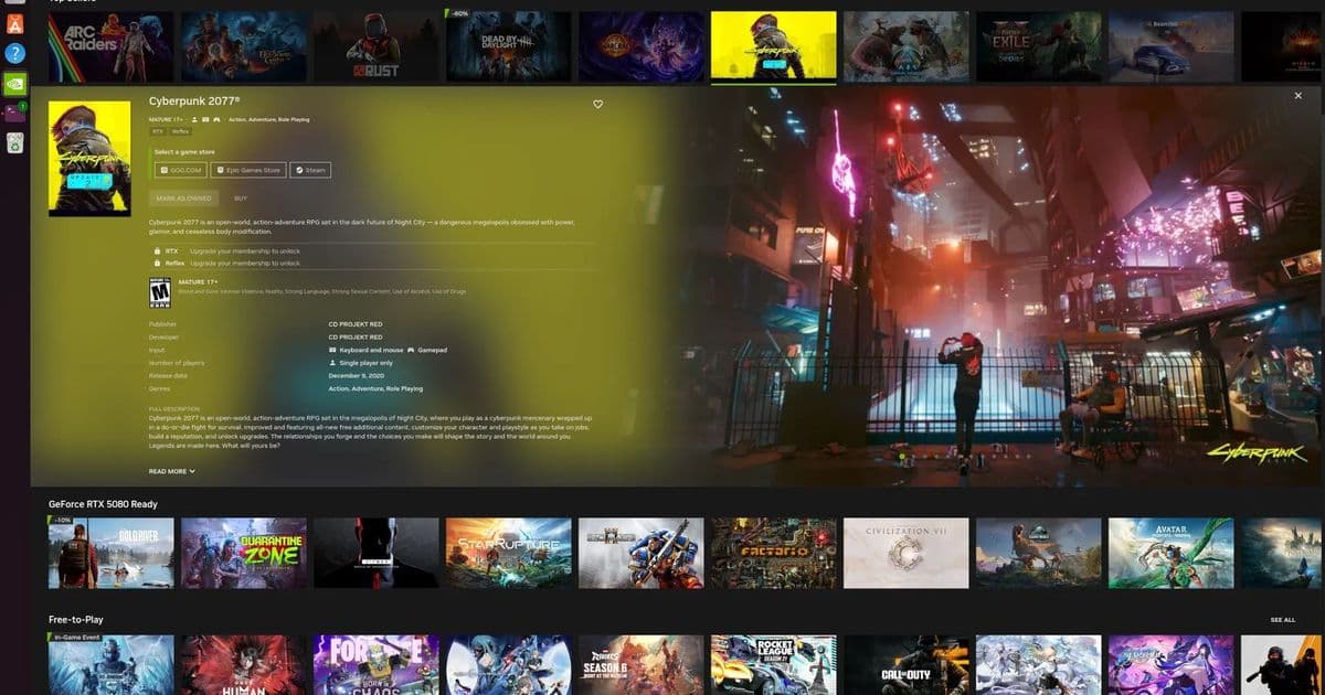 NVIDIA GeForce NOW Arrives on Linux as Native Flatpak Application
