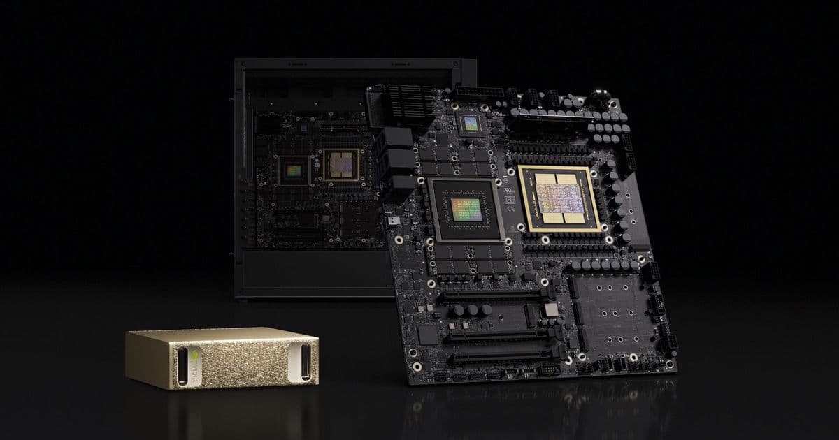 Nvidia Launches DGX Station with GB300 Grace Blackwell Superchip for AI Development