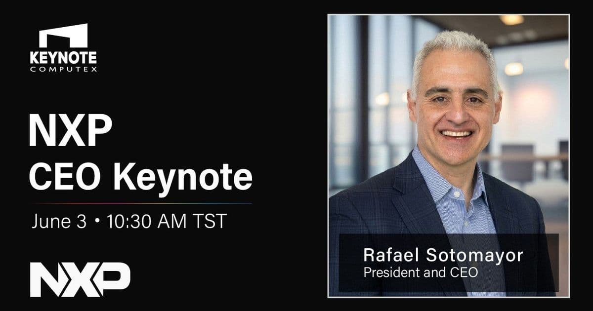 NXP Computex 2026 Keynote: Edge‑Centric AI Architecture and Deployment Insights