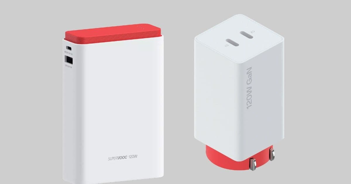OnePlus Launches 120W Power Bank and Dual-Port GaN Charger