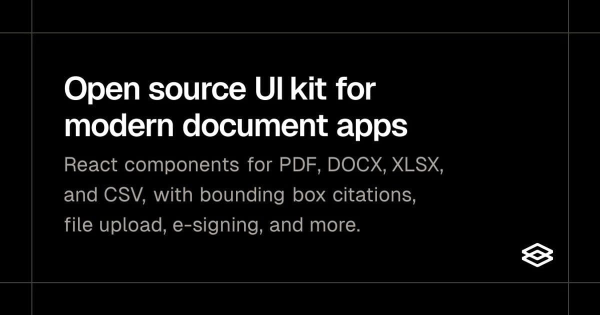 Extend UI: An Open Source React Kit for Document-Heavy Apps