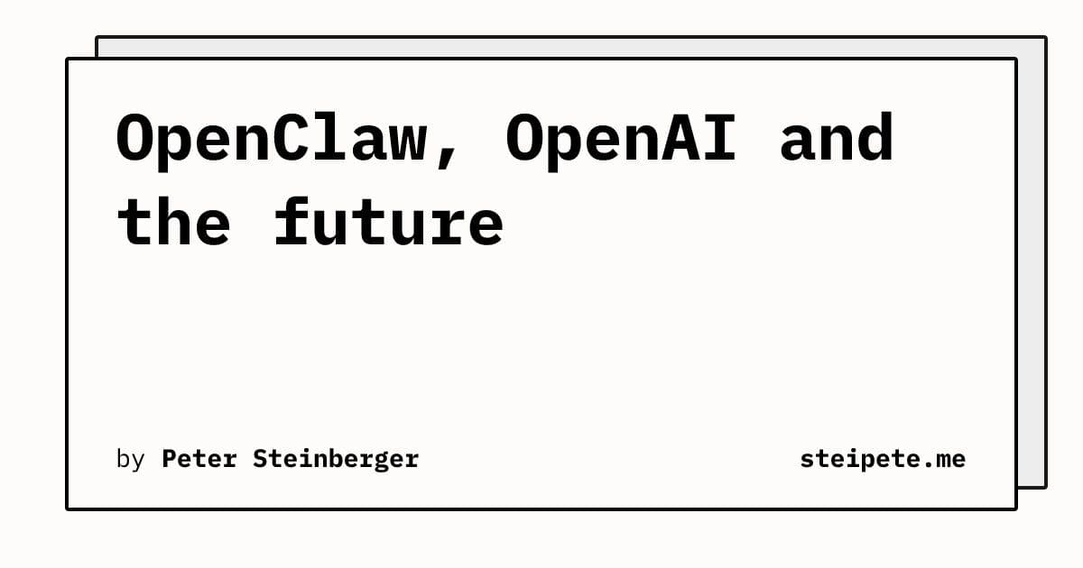 OpenClaw Creator Joins OpenAI, Establishes Foundation to Maintain Project Independence