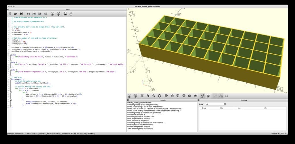 OpenSCAD Emerges as a Powerful Tool for Parametric 3D Printing Designs