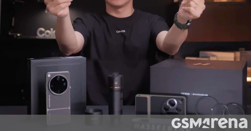 Oppo Find X9 Ultra Master Edition Photography Kit Revealed in Unboxing Video