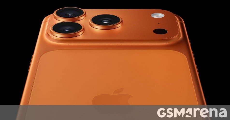 Orange is the new black: Apple's record-breaking iPhone sales could be down to new color
